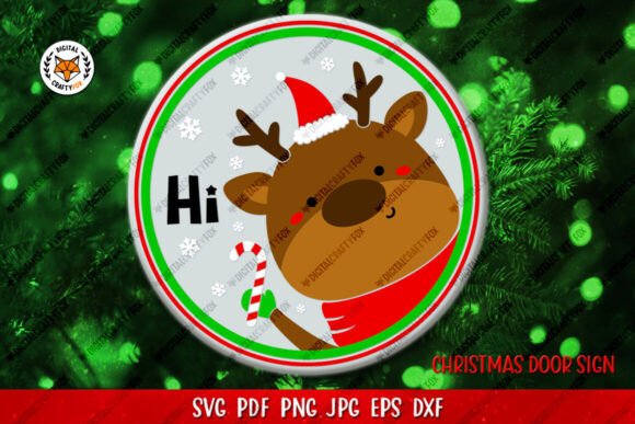 A Deer SVG for Festive Brand Graphics & Illustrations