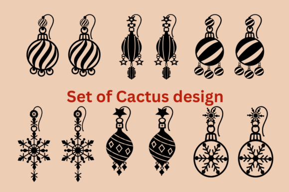 A Designer's Review of Christmas Earring Embroidery Designs