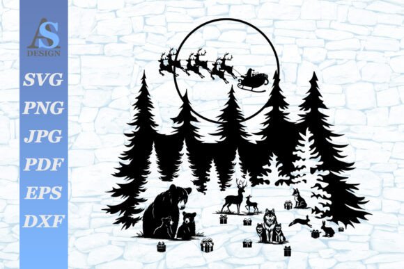 A Designer’s Assessment of Christmas in the Wild SVG Graphics