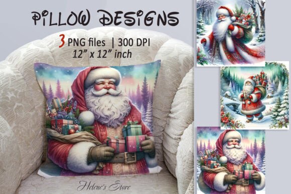 A Retro Santa Design for Your Seasonal Graphics & Illustrations