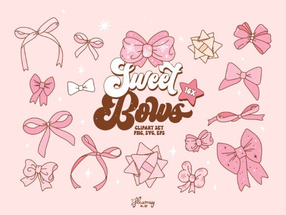 A Review of Christmas Coquette Bow Graphics & Illustrations