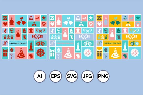 Christmas Elements Set Icons Vector: A Designer's Campaign Review