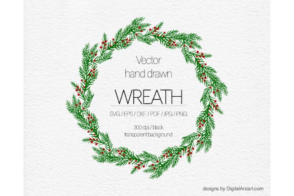 Christmas Wreath Svg Winter Branches: A Versatile Graphics Asset