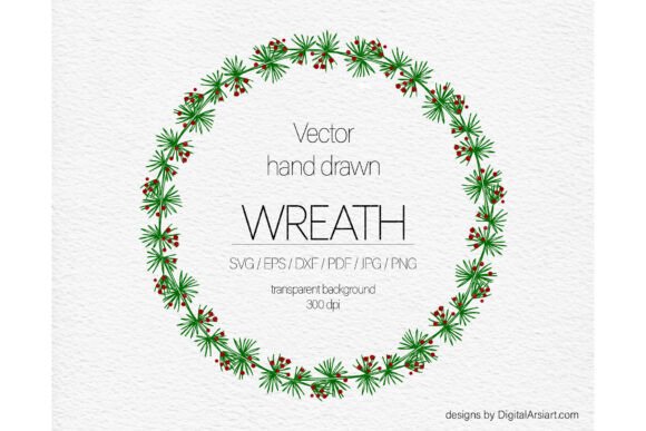 Holly Xmas Wreath Svg: A Festive Graphics & Illustrations Review