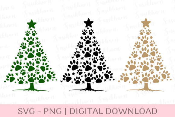 Paw Christmas Tree: A Holiday Embroidery Design Review